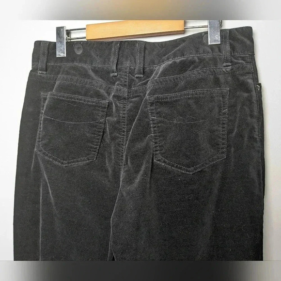 L.L BEAN Vintage Black Velvet pants for women  no size (looks like a 10-12) - Picture 6 of 11